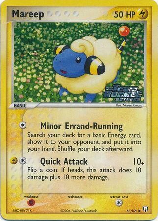 Mareep - 67/109 - Reverse Holo - EN Mareep - 67/109 - Reverse Holo - EN