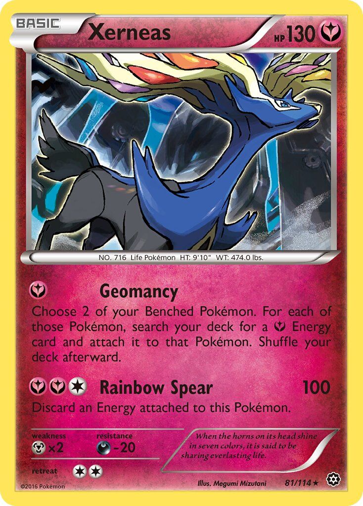 Xerneas - 81/114 - EN Xerneas - 81/114 - EN