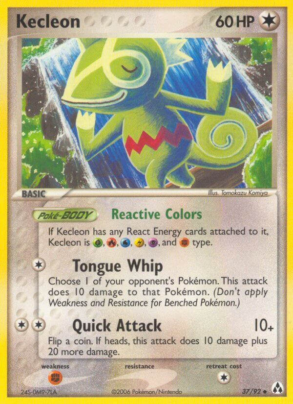 Kecleon - 37/92 - EN Kecleon - 37/92 - EN