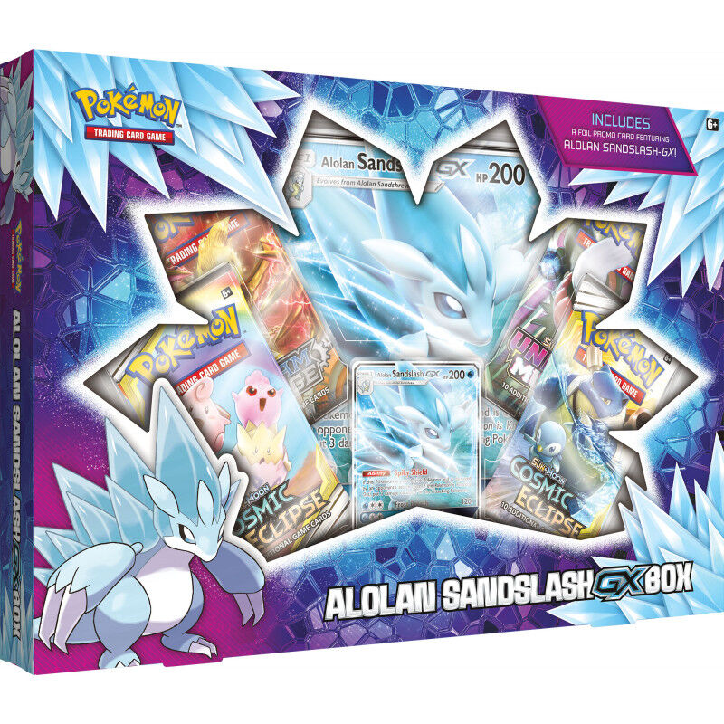 Pokémon Alolan Sandslash GX Collection Box