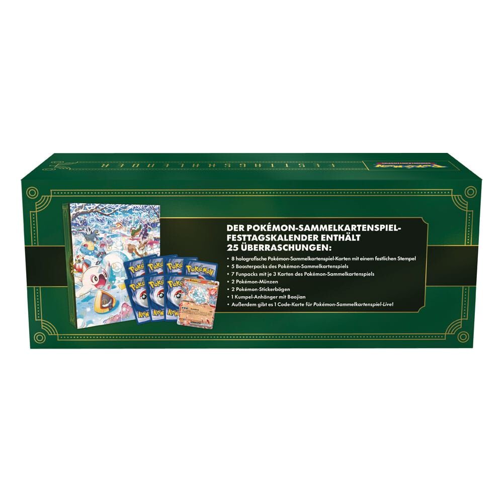 Pokémon TCG: Adventskalender 2024 - DE