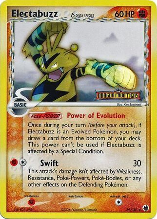 Electabuzz - 29/101 - Reverse Holo - EN Electabuzz - 29/101 - Reverse Holo - EN
