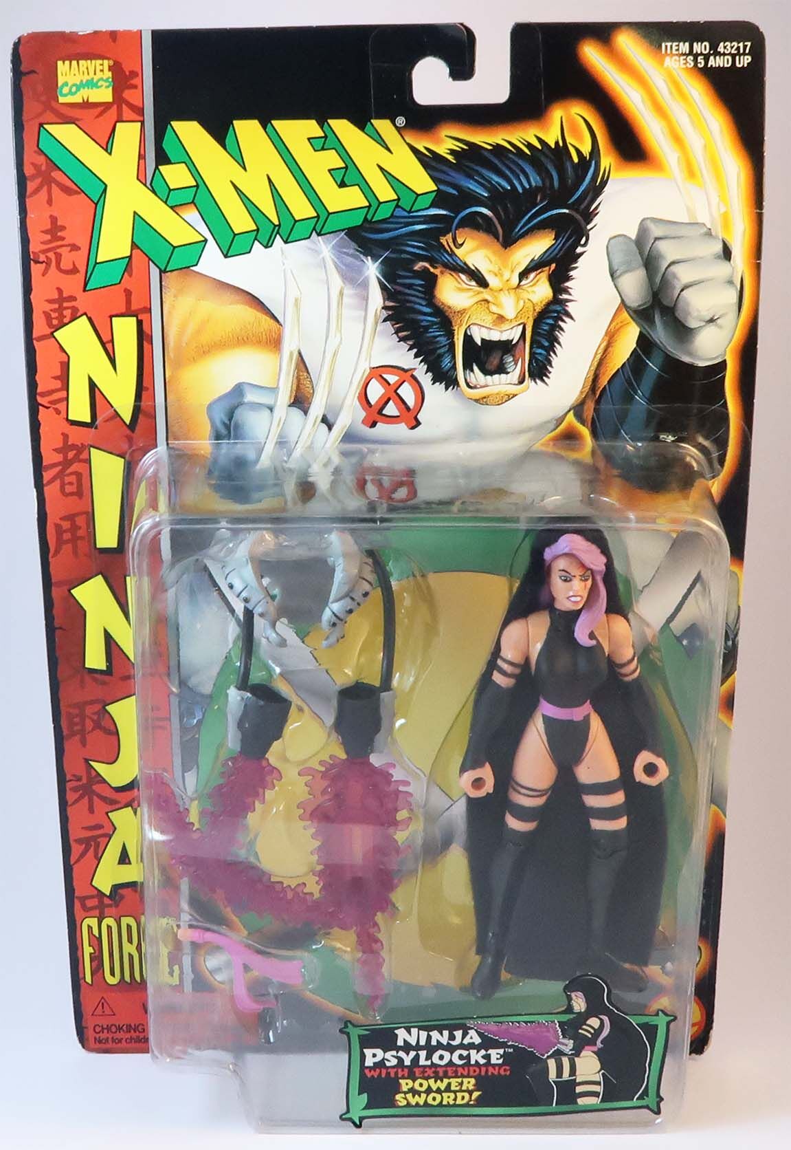 psylocke_ninja_toybiz_front Psylocke Ninja Actionfigur Marvel