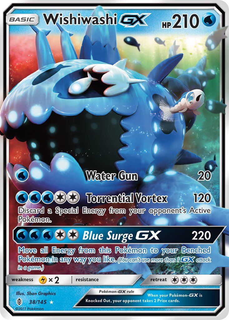 Wishiwashi-GX - 38/145 - EN Wishiwashi-GX - 38/145 - EN