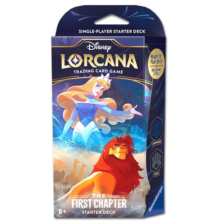 Disney Lorcana Re Set 1: The First Chapter Starter Deck 1 (Aurora, Simba) - EN Disney Lorcana Re Set 1: The First Chapter Starter Deck 1 (Aurora, Simba) - EN