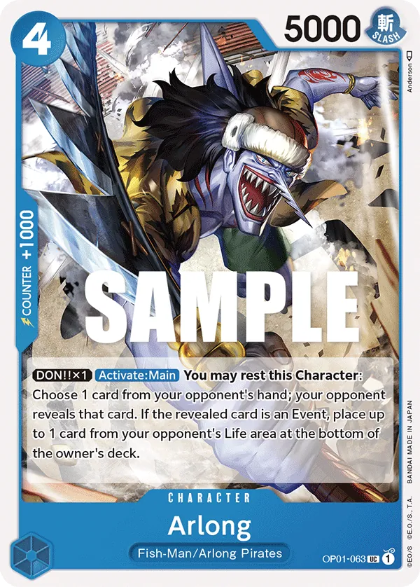 Arlong - OP01-063 Arlong - OP01-063