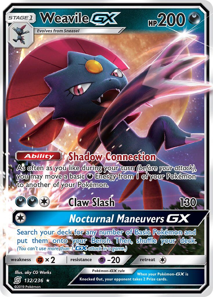 Weavile-GX - 132/236 - EN