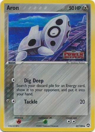 Aron - 42/108 - Reverse Holo - EN Aron - 42/108 - Reverse Holo - EN