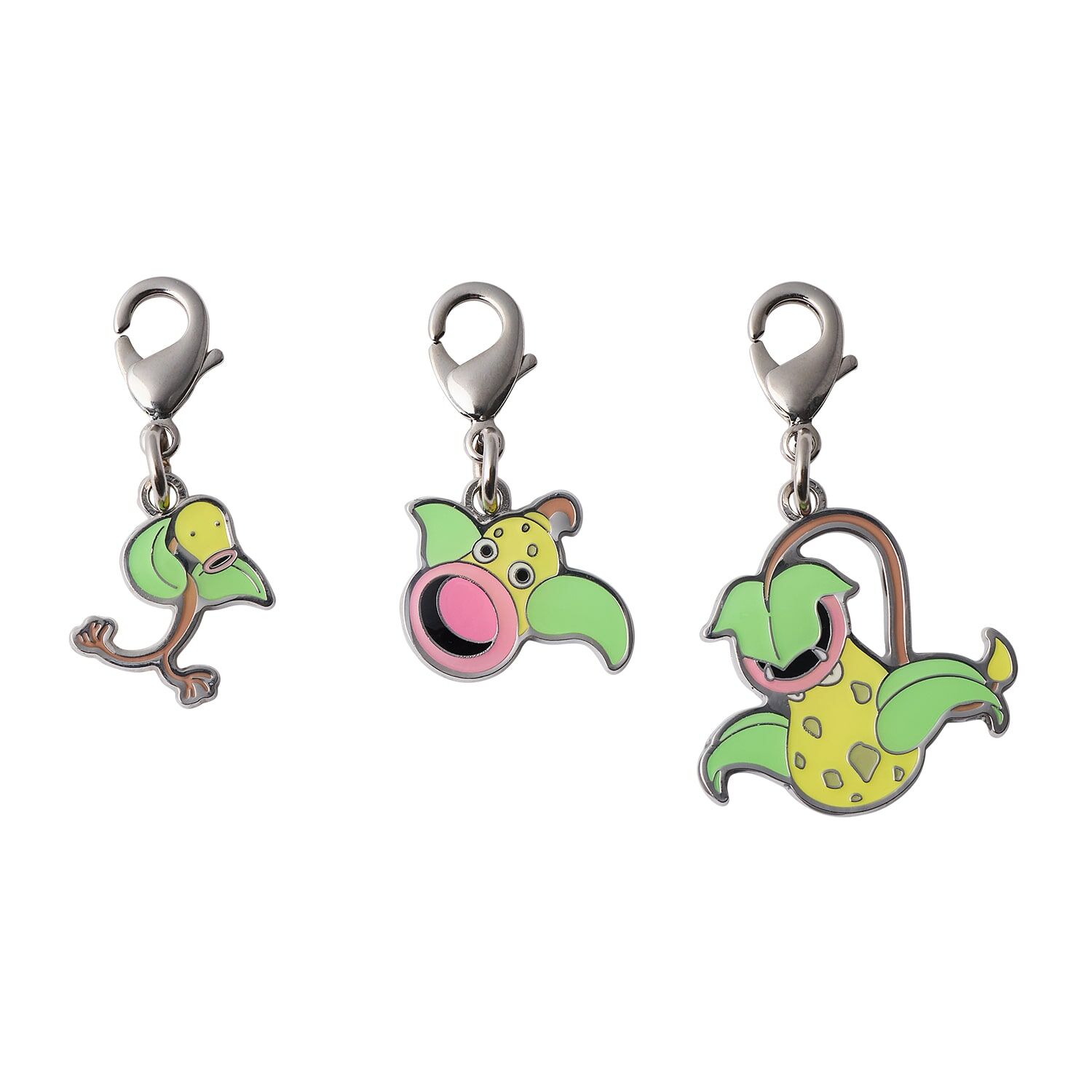 Pokemon Center - Bellsprout, Weepinbell & Victreebel Schlüsselanhänger - 3 Stück Pokemon Center - Bellsprout, Weepinbell & Victreebel Schlüsselanhänger - 3 Stück