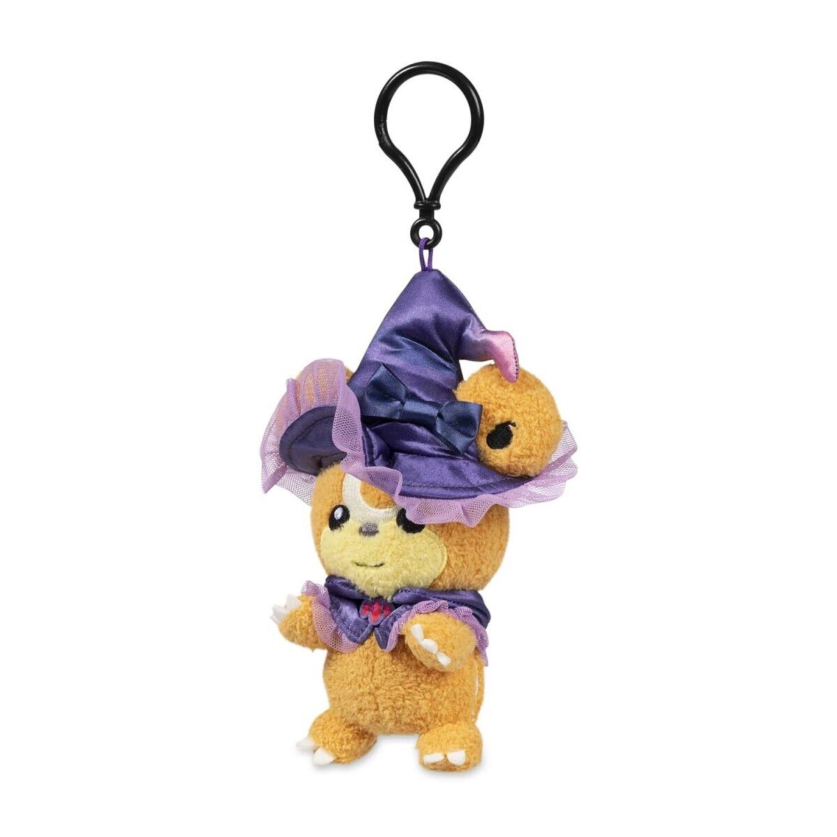 Teddiursa Halloween Ghost Chateau Pokémon Key Chain Plush 
