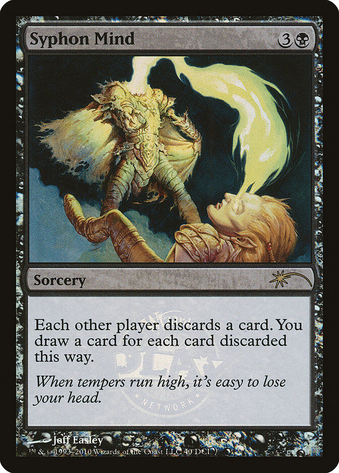 syphon-mind-wpn-promo-holo-mtg-near-mint-en Syphon Mind - WPN Promo Holo - MTG - Near Mint - EN
