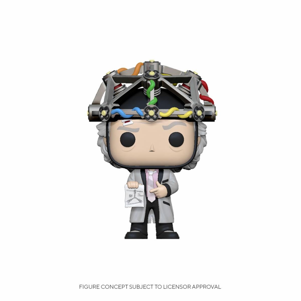 Zurück in die Zukunft POP! Vinyl Figur Doc w/Helmet 9 cm Zurück in die Zukunft POP! Vinyl Figur Doc w/Helmet 9 cm