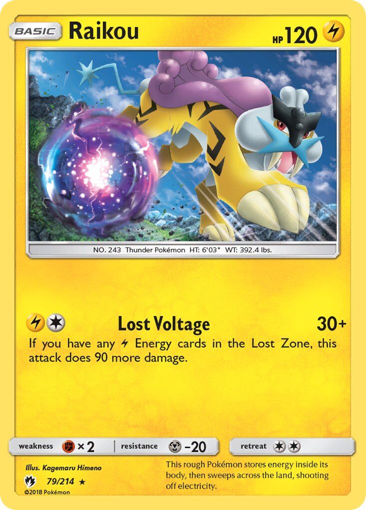 Raikou - 79/214 - EN Raikou - 79/214 - EN