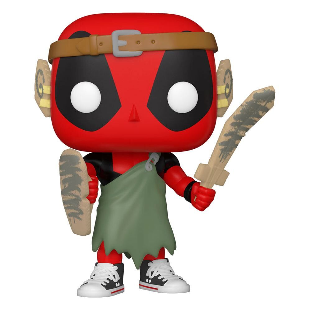 Marvel Deadpool 30th Anniversary POP! Vinyl Figur Nerd Deadpool 9 cm