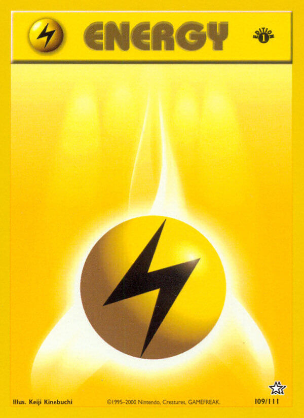 Lightning Energy - 109/111 - 1st Edition - EN