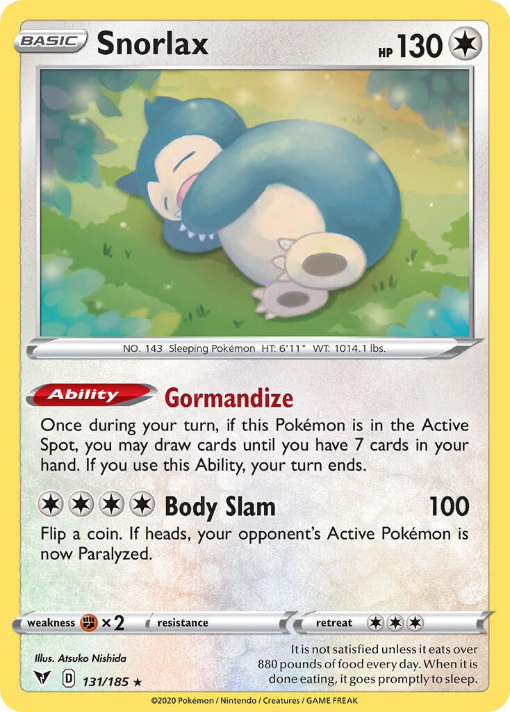 Snorlax - 131/185 - EN