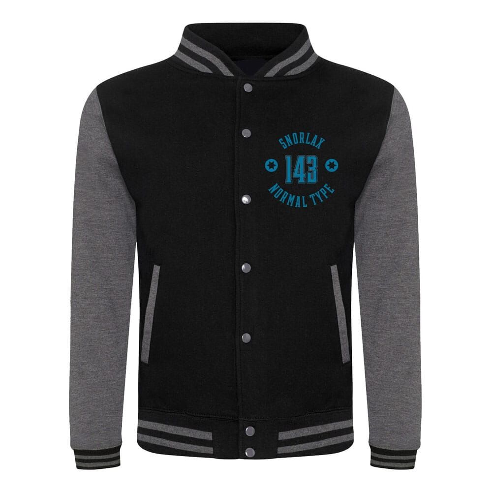 Pokemon Varsity Sweatjacke Collegiate Snorlax Pokemon Varsity Sweatjacke Collegiate Snorlax