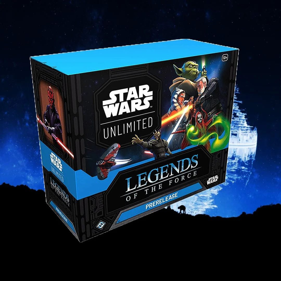 Star Wars: Unlimited - Legends Of The Force - Prerelease Box - FFG- EN Star Wars: Unlimited - Legends Of The Force - Prerelease Box - FFG- EN