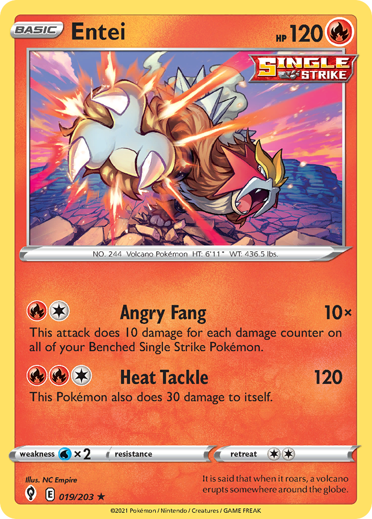 Entei - 019/203 - EN Entei - 019/203 - EN