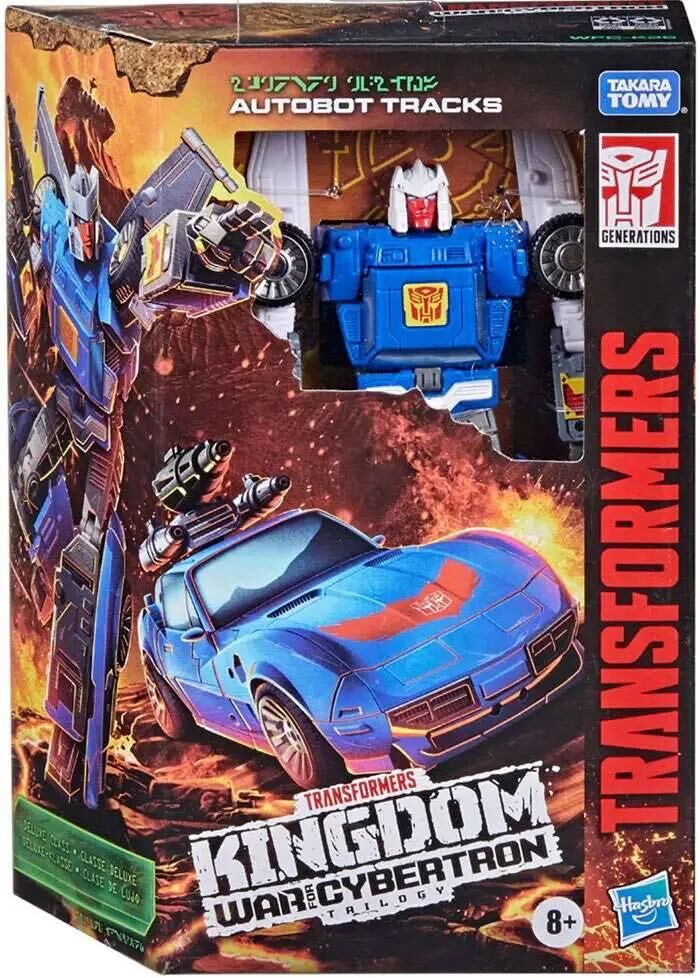 Transformers Generations Kingdom: War for Cybertron Autobot Tracks Deluxe Action Figure