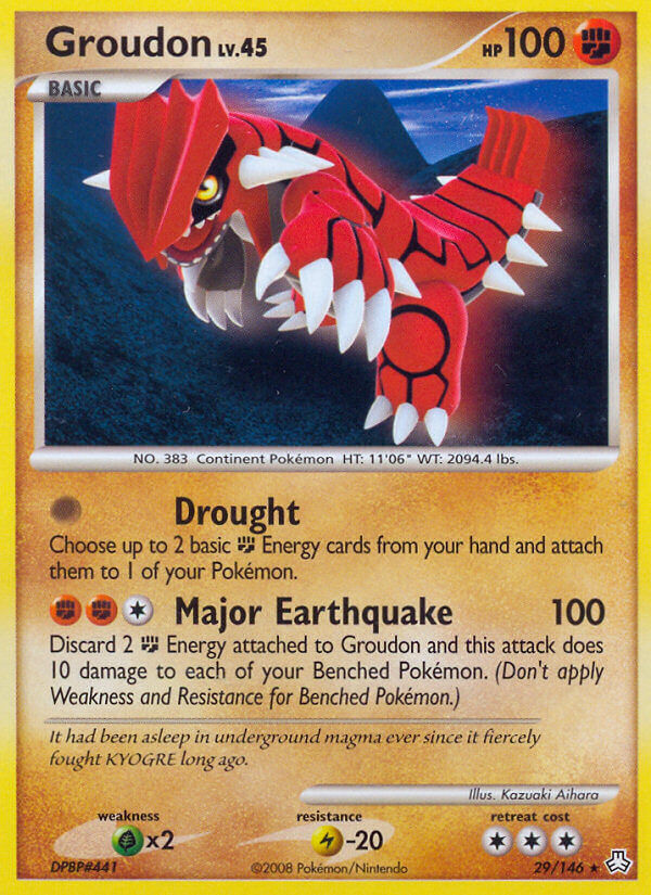 Groudon - 29/146 - EN Groudon - 29/146 - EN