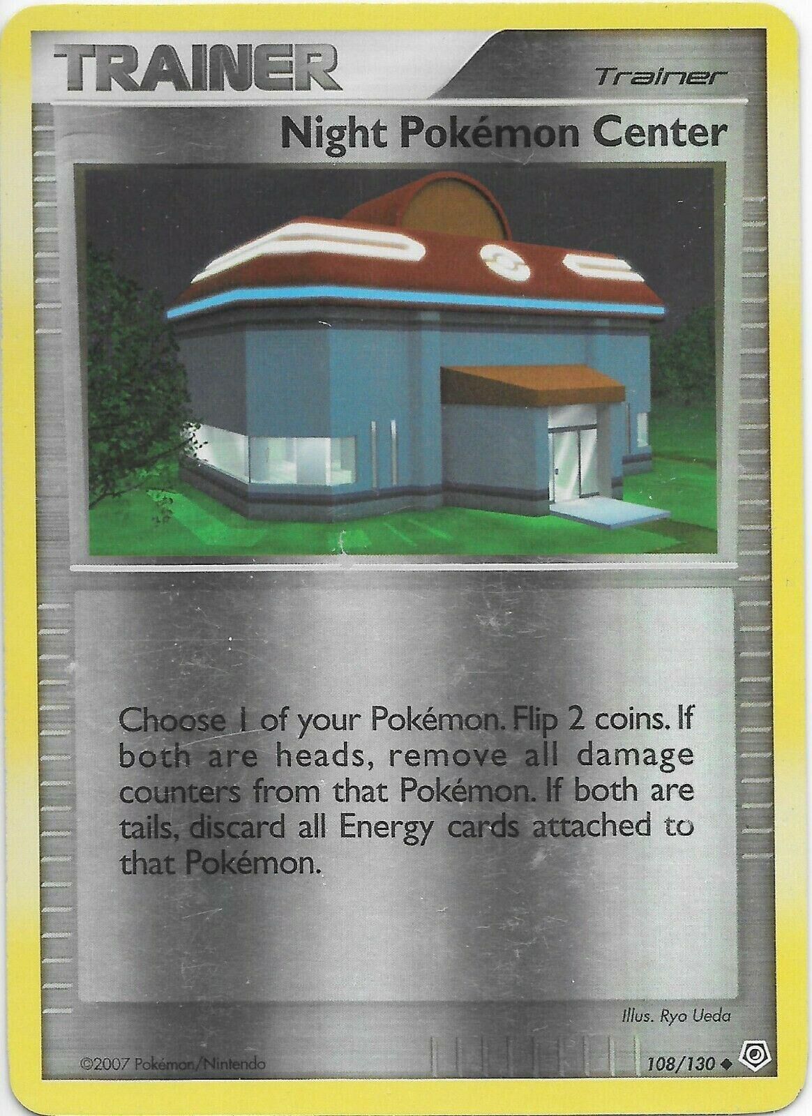 Night Pokémon Center - 108/130 - Reverse Holo - EN