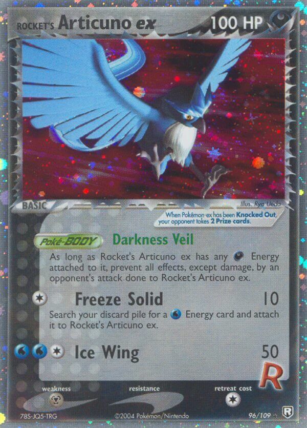 Rocket’s Articuno ex - 96/109 - EN