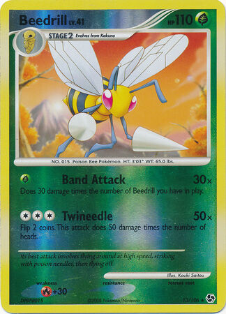 Beedrill - 13/106 - Reverse Holo - EN Beedrill - 13/106 - Reverse Holo - EN