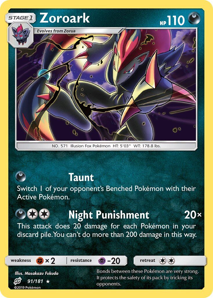 Zoroark - 91/181 - EN Zoroark - 91/181 - EN
