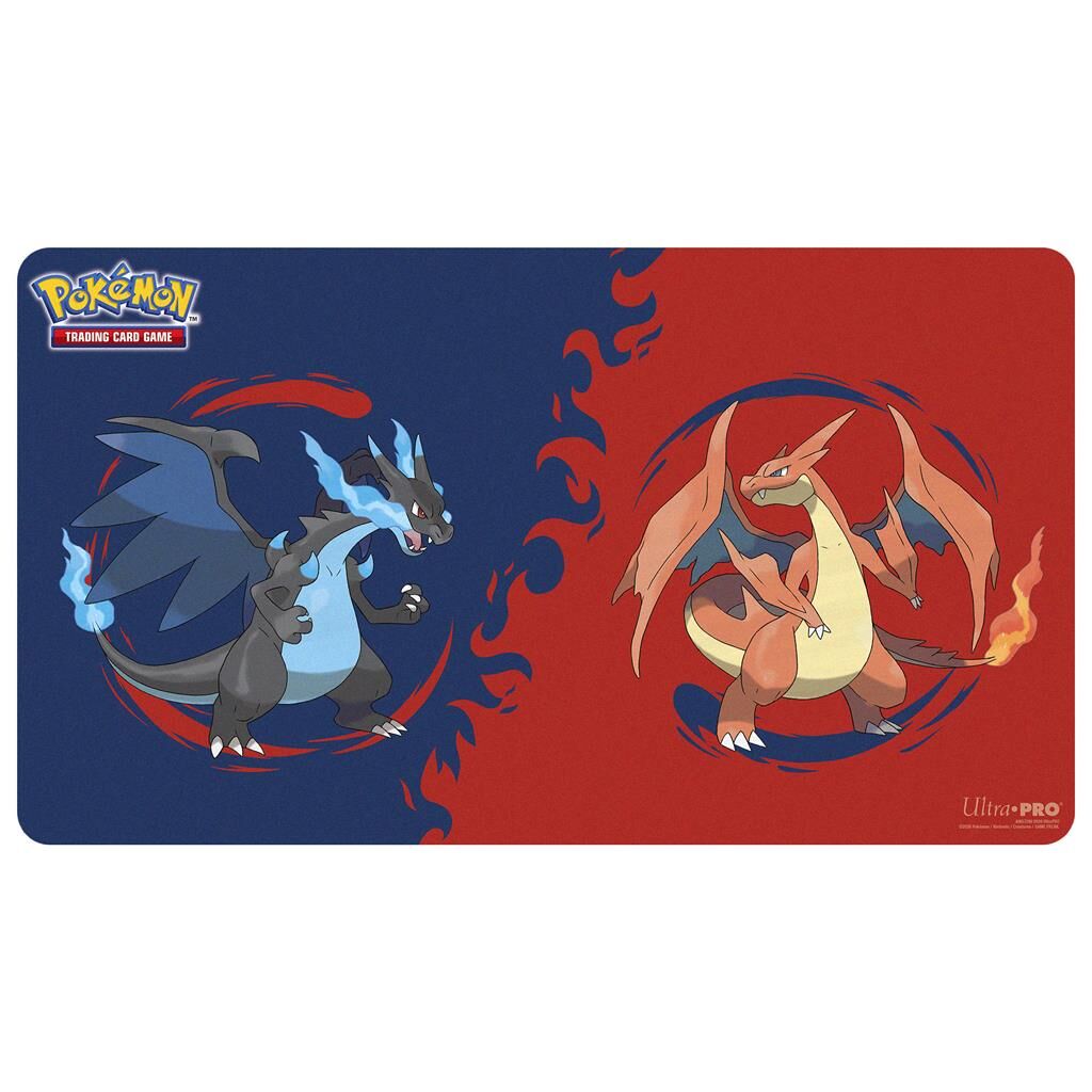 UP - Mega Charizard X and Mega Charizard Y Playmat