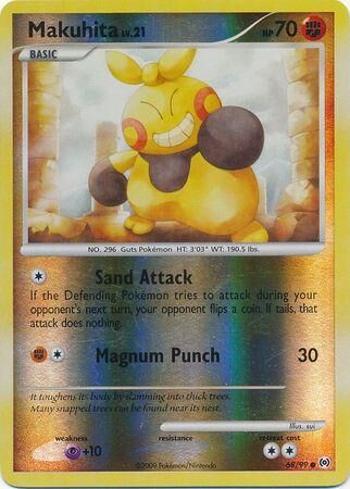 Makuhita - 68/99 - Reverse Holo - EN
