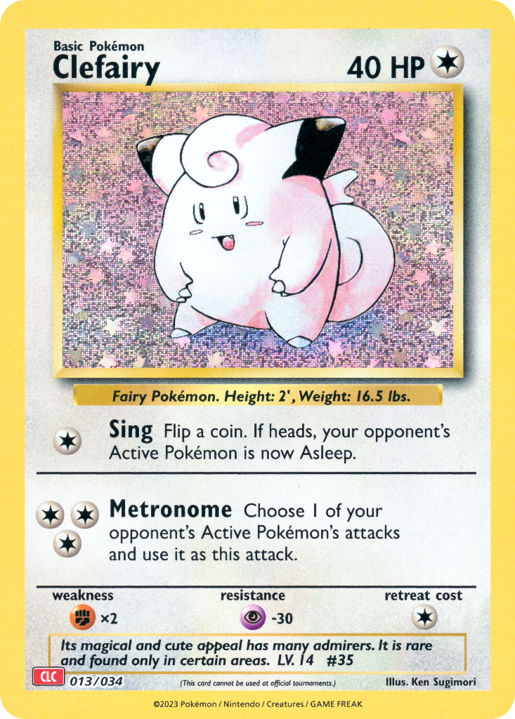 Clefairy - 013/34 - EN