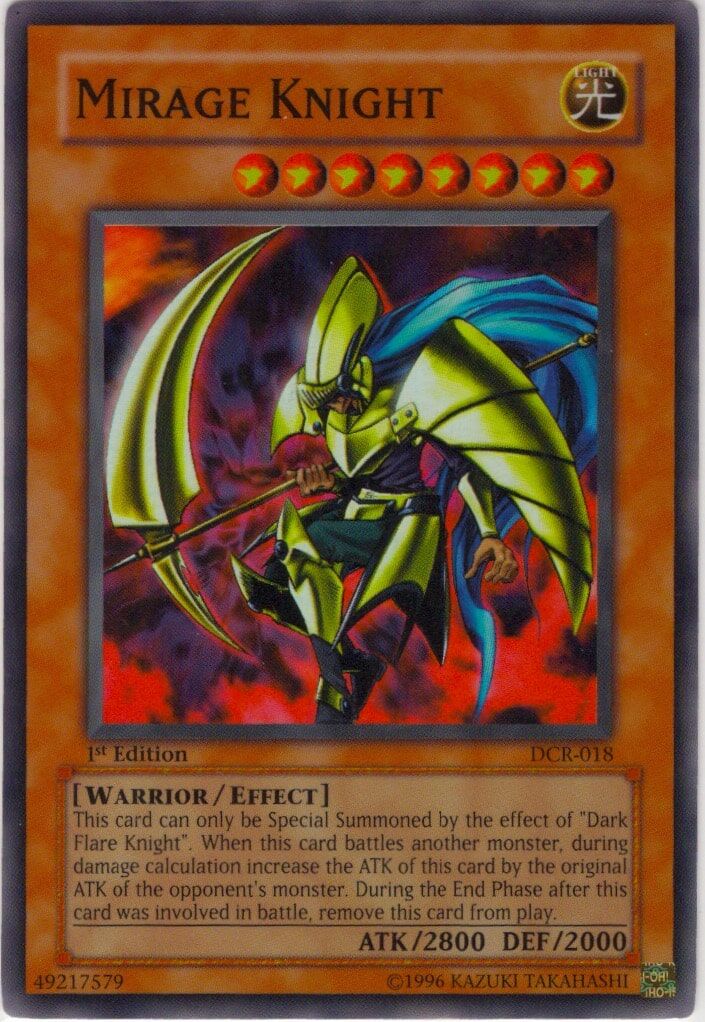 mirage-knight-dcr-018-super-rare-near-mint Mirage Knight - DCR-018 - Super Rare - 1st Edition - Near Mint