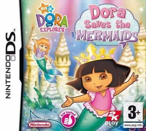 Dora the Explorer Dora Saves the Mermaids - Nintendo DS
