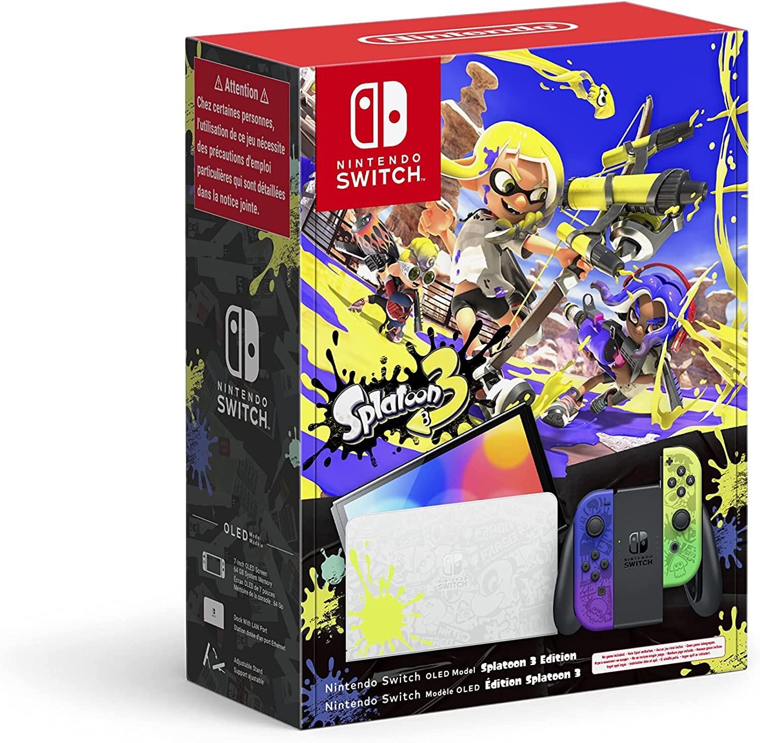 Nintendo Switch OLED Splatoon 3 Edition - Nintendo Switch - DE