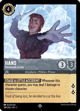 Hans - Thirteenth in Line - 180/204 - EN