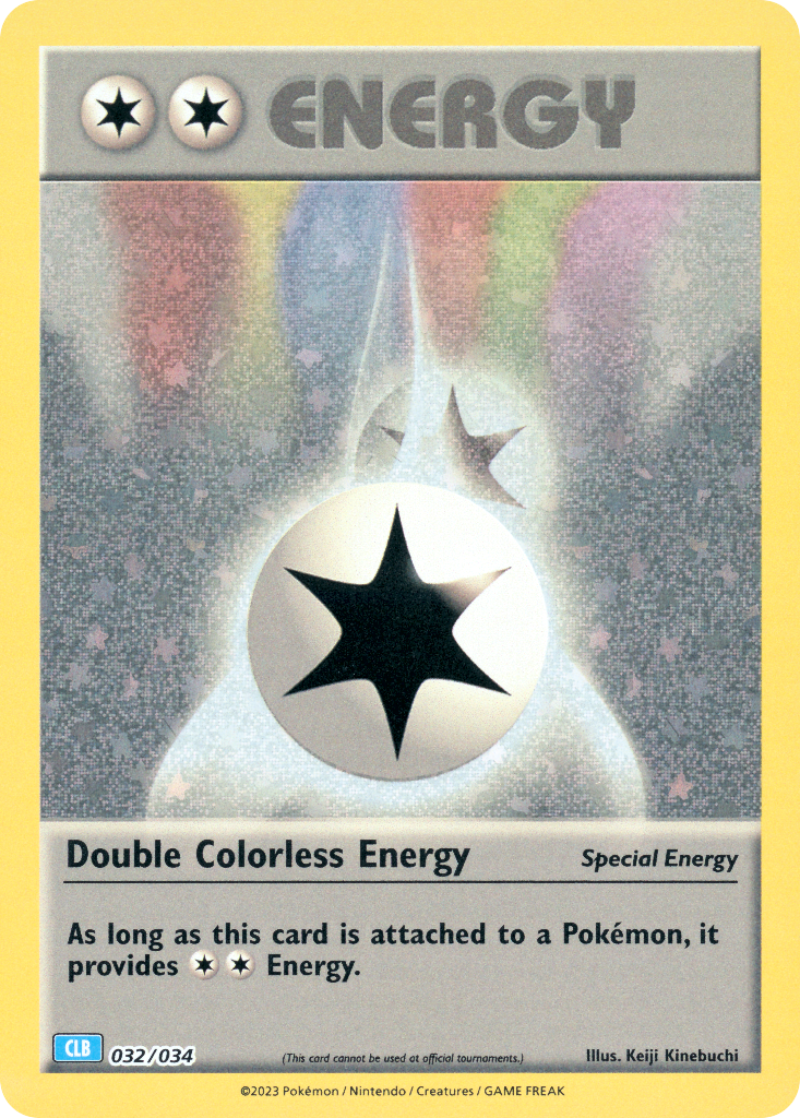 Double Colorless Energy - 032/34 - EN