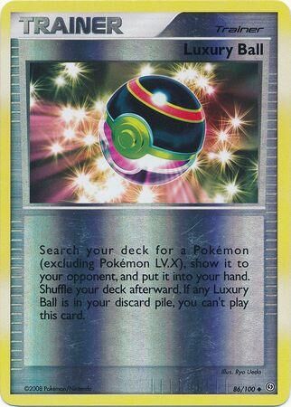 Luxury Ball - 86/100 - Reverse Holo - EN