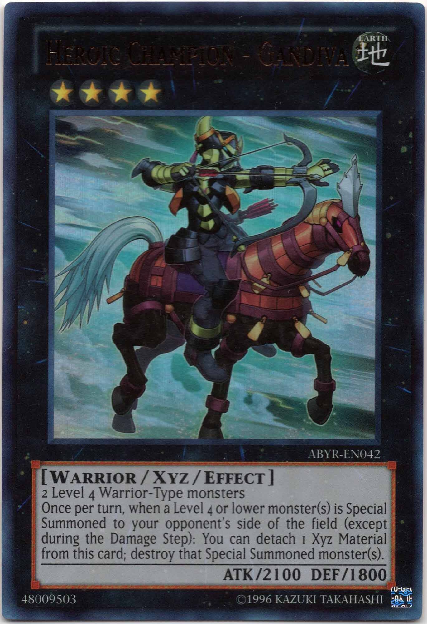heroic-champion-gandiva-abyr-en042-ultra-rare-near-mint Heroic Champion - Gandiva - ABYR-EN042 - Ultra Rare (Near Mint)