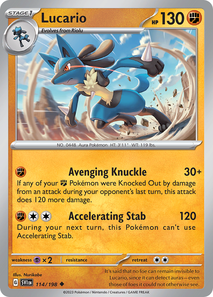 Lucario - 114/198 - EN
