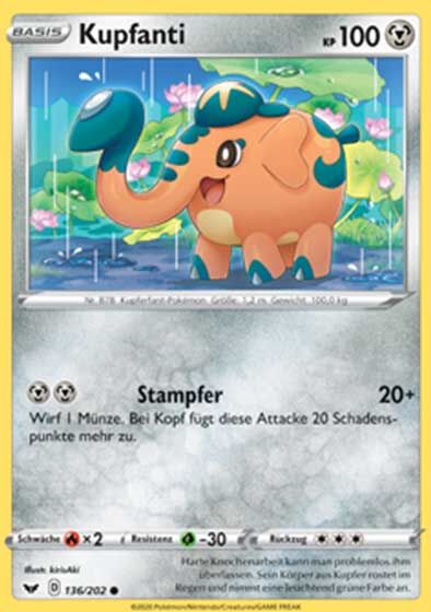 Kupfanti 136/202 - Pokémon TCG