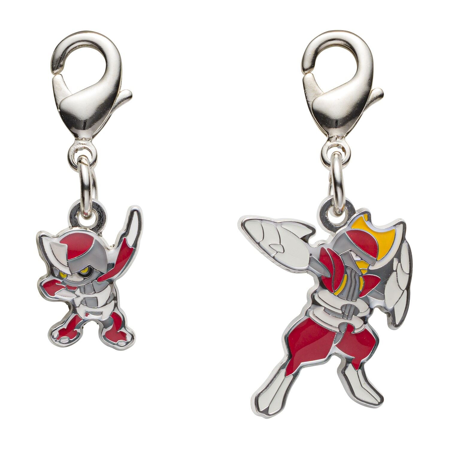 Pokemon Center - Pawniard, Bisharp Schlüsselanhänger - 2 Stück Pokemon Center - Pawniard, Bisharp Schlüsselanhänger - 2 Stück