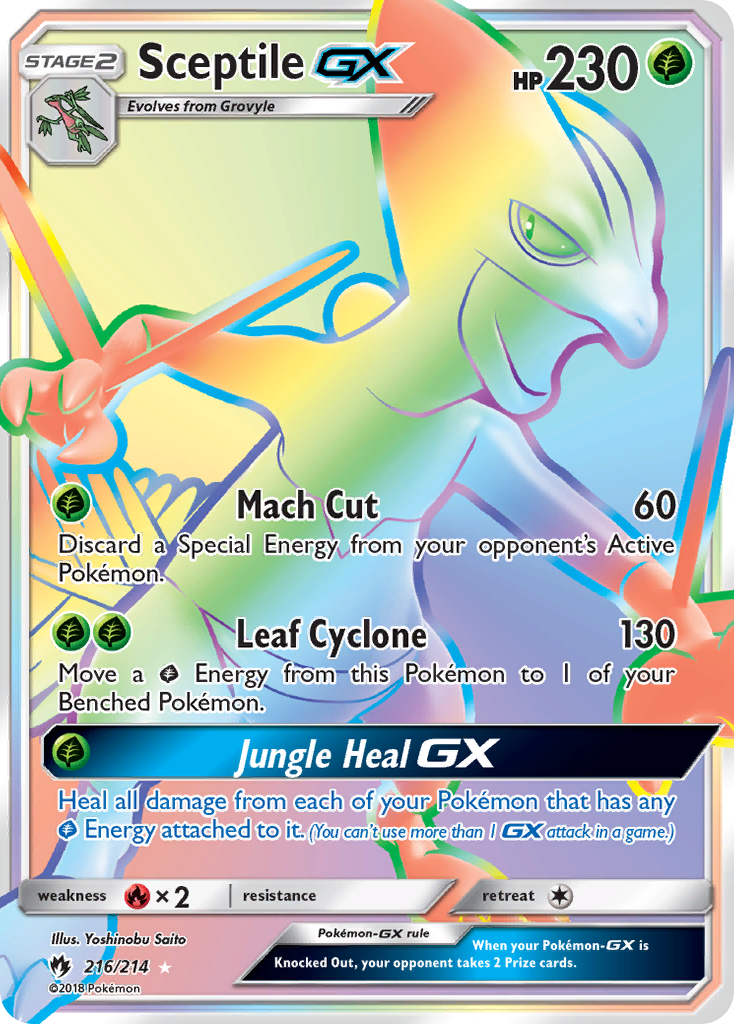 Sceptile-GX - 216/214 - EN Sceptile-GX - 216/214 - EN