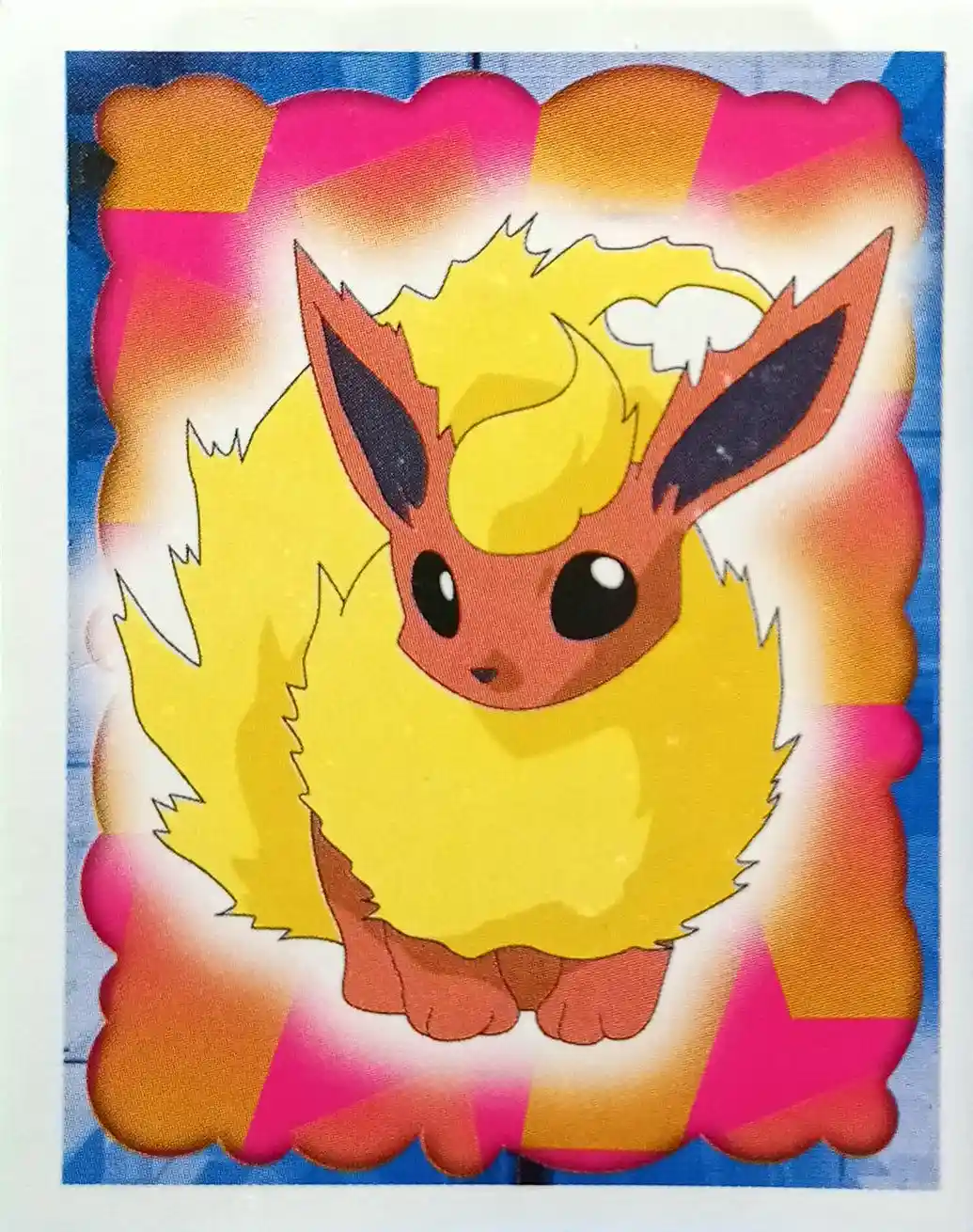 Flareon - 136 - Merlin Sticker Series 1