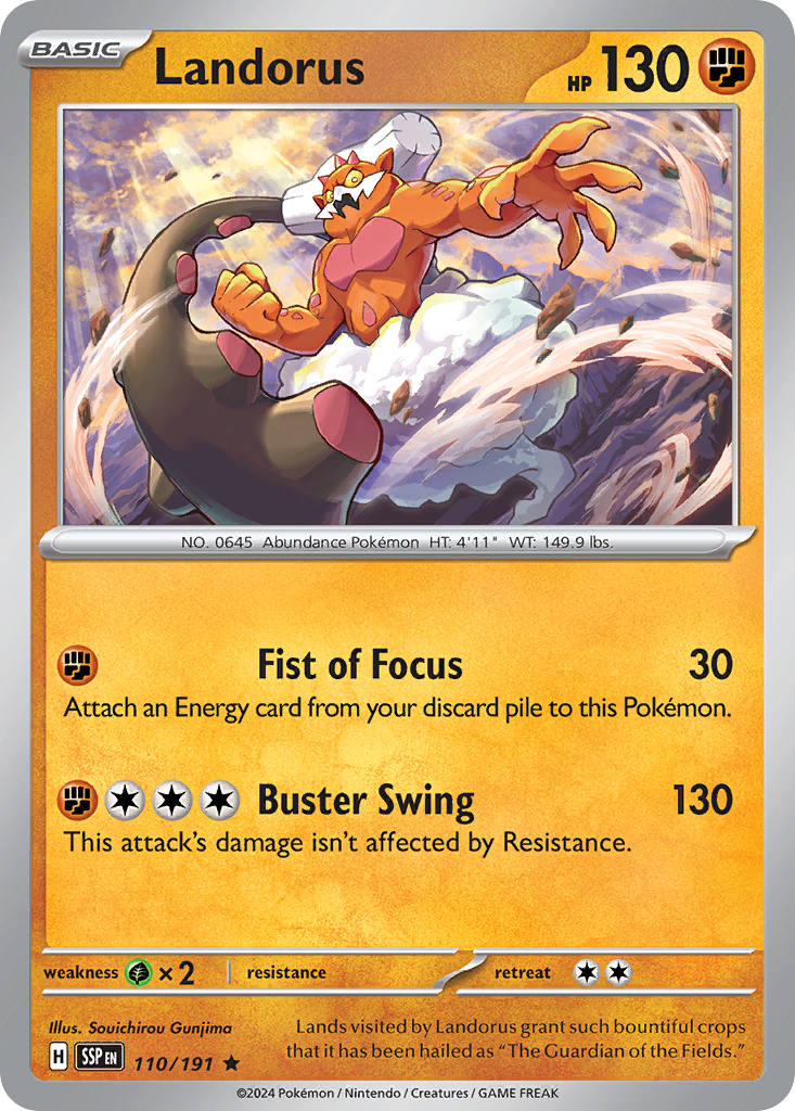 Landorus - 110/191 - EN Landorus - 110/191 - EN