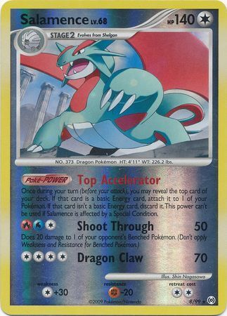 Salamence - 8/99 - Reverse Holo - EN