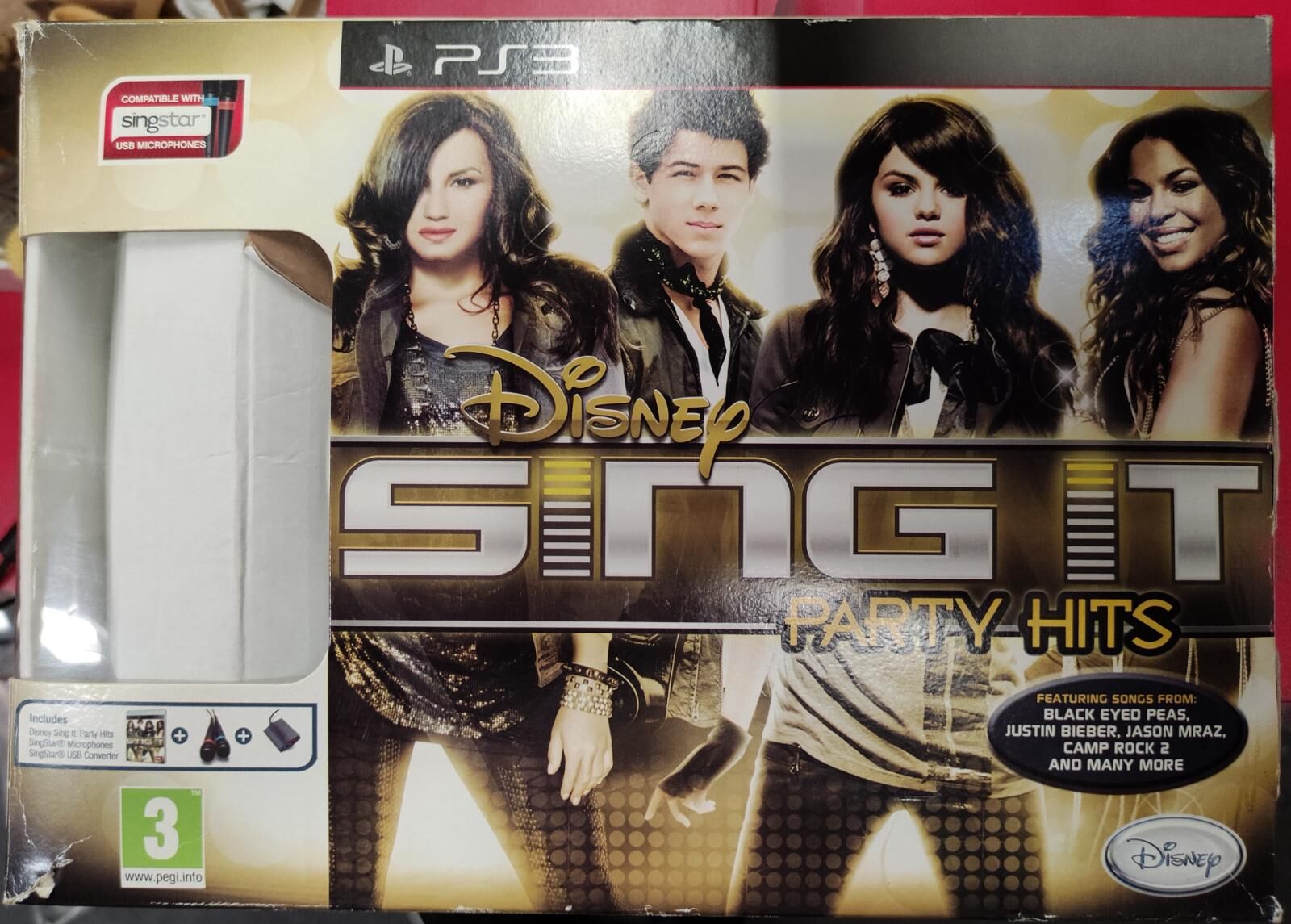 Disney Sing It Party Hits [Microphone Bundle] - OVP - PS3