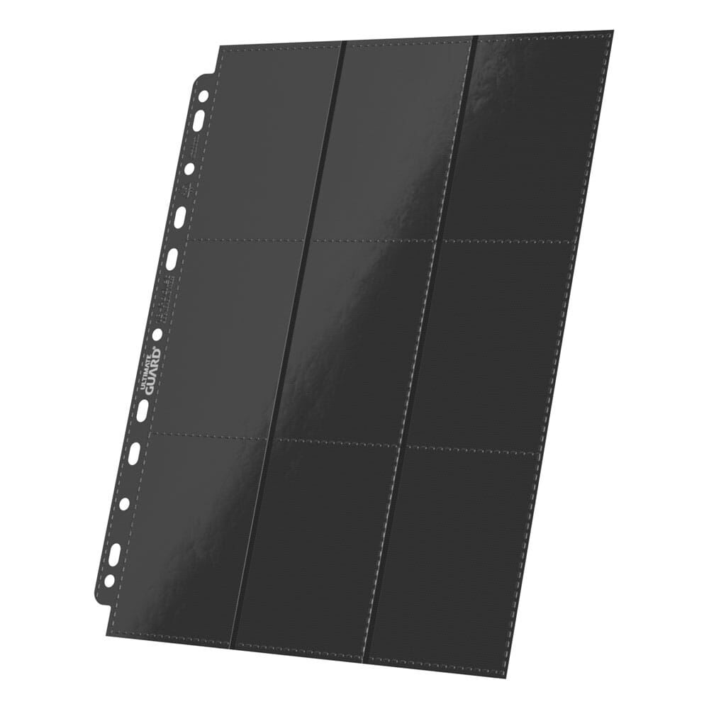 Ultimate Guard 18-Pocket Pages Side-Loading Schwarz (10)