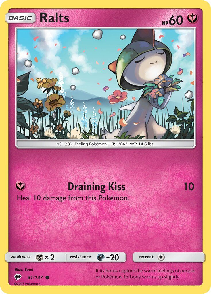 ralts-91-147-pokemon-tcg-lightly-played-en Ralts - 91/147 - Pokémon TCG - Lightly Played - EN