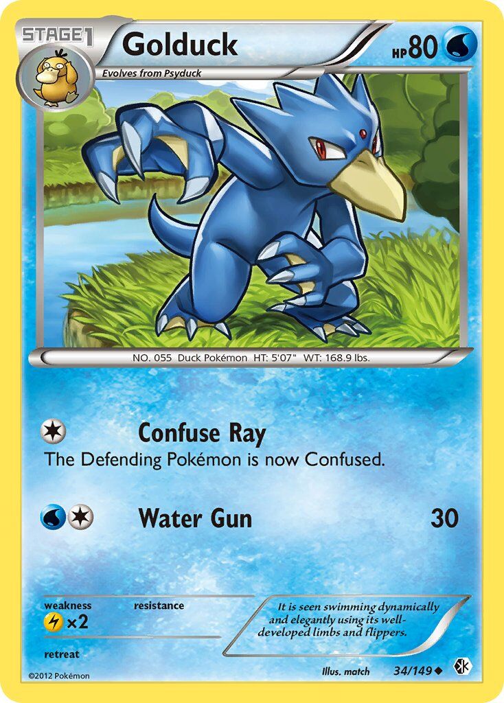 Golduck - 34/149 - EN Golduck - 34/149 - EN